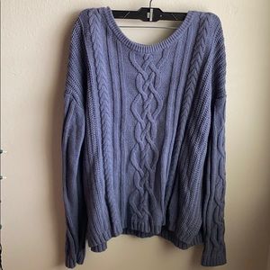 Blueberry Colored- Cozy sweater